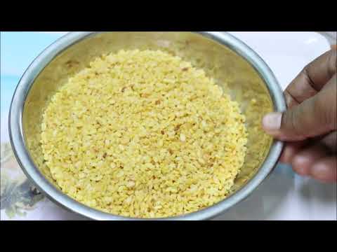 moong dal 😋 recipe//how to make crispy pesara pappu recipe in telugu//moongdal