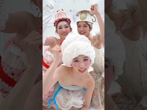 可愛いバレリーナ達が踊ってみた🧁🍵🎂　　#美女と野獣TheBalletShow