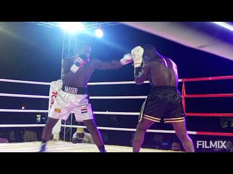 'IRON BOMBER' NASSER BUKENYA KOs BUSOGA Based EMANUEL MALABA In Round 3