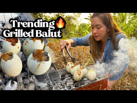 TRENDING GRILLED BALUT! | Love Angeline Quinto