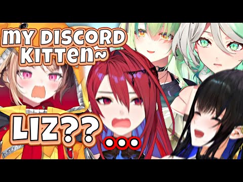 Gigi roll calls her discord KITTEN, Elizabeth:    [HololiveEN]