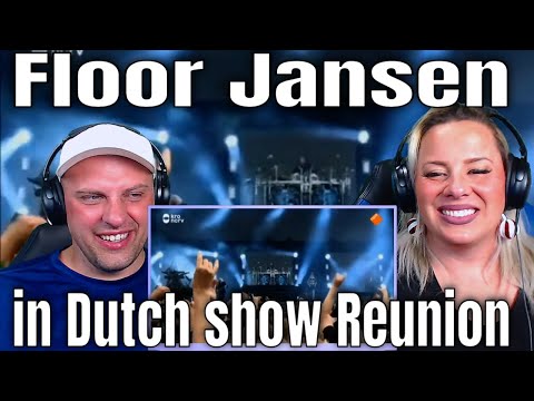 Reaction To Floor Jansen in Dutch show Reunion (Tampere 2015) THE WOLF HUNTERZ REACTIONS