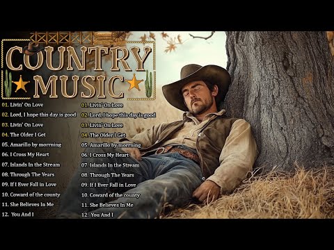 TOP 20 COUNTRY MUSIC Playlist - Best slow Country 80s90s songs