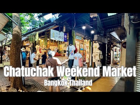 Walking Tour: Chatuchak Weekend Market, Bangkok Thailand || by: Stanlig Films