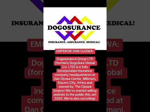 Dogosurance Group LTD (formerly DogoSure Global Co. LTD) is a fully incorporated insurance company