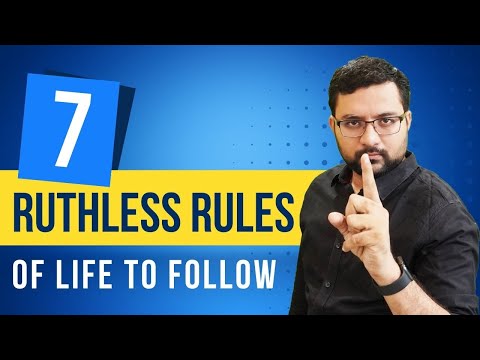 7 RUTHLESS RULES OF LIFE | Just Follow Them | Simply Explained Ep 3 | Motivation Inspiration Video