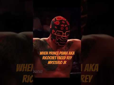 When PRINCE PUMA AKA RICOCHET FACED REY MYSTERIO JR #shorts