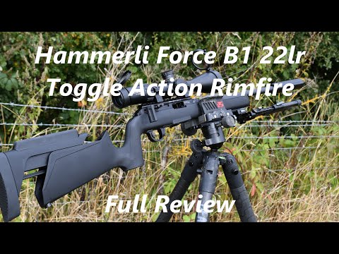 Hammerli Force B1 Toggle Action 22 LR, FULL REVIEW, Better than a regular  bolt action?