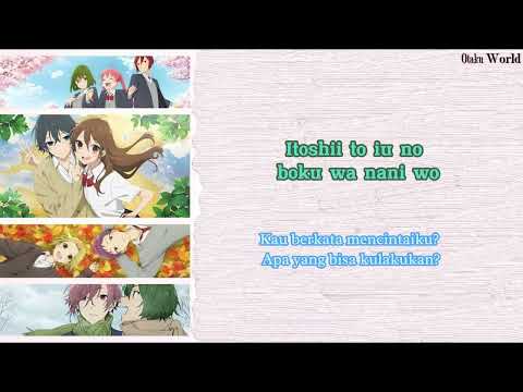 Horimiya: Piece - Opening FULL  (Lirik + Terjemahan)