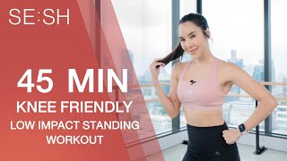 SE:SH - 45 นาที แบบไม่มีกระโดด ไม่กระทบเข่า LOW IMPACT WORKOUT แบบ HIGH CALORIES BURN