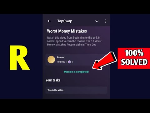 Worst Money Mistakes | Tapswap Code | The 10 Worst Money Mistakes People Make in Their 20s