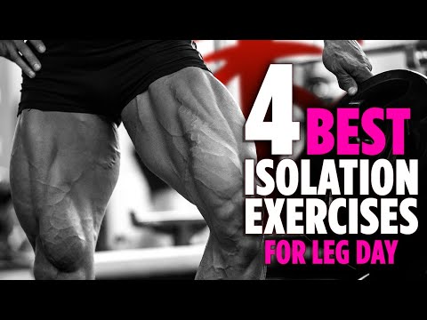 The 4 Best Isolation Exercises for Leg Day