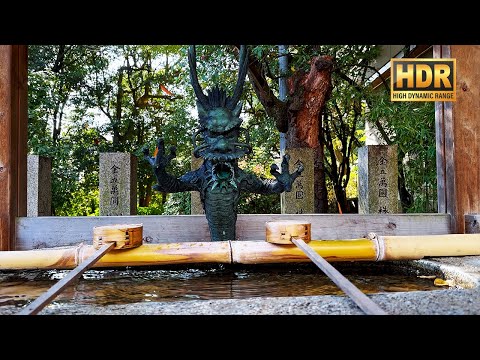 [Power Spot Tour] Kishibe Shrine Suita Japan [4k 60fps HDR] Kishibe-jinja