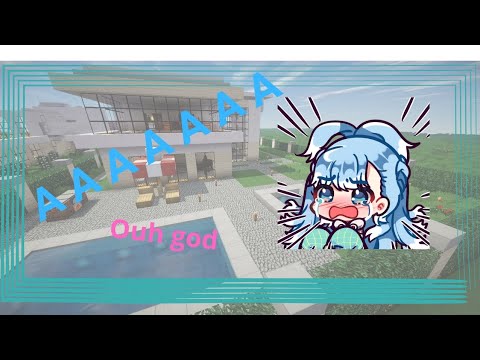 kobo funny screamed in pain play minecraft [#kobo_kanaeru / #hololiveid]