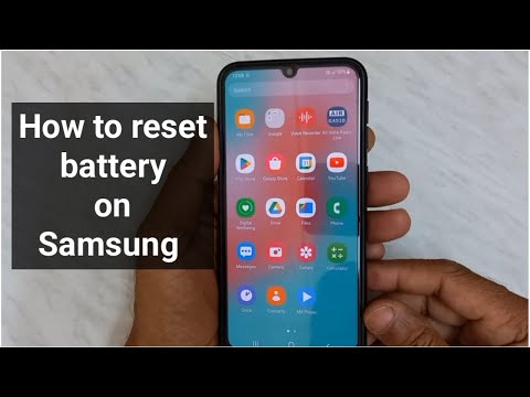 Samsung battery reset, fix battery drain problem