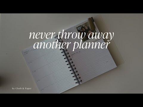 The 3 Best Ways to Maximize Our 2024 Spiral Planner| Cloth & Paper