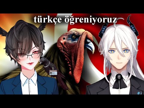 Let's Learn Turkish! (ft. @ShiromiyaChannel ) - Vtuber EN JP VN