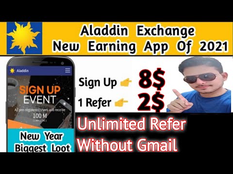 Aladdin.25 Refer Unlimited- make money online without investment-earn money without investment webs