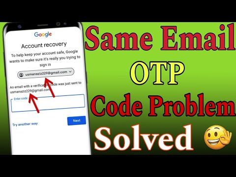 same email verification problem || Google account recovery karne ka tarika || Gmail forgot password