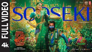 Full Video: SOOSEKI | Pushpa 2 The Rule | Allu Arjun | Rashmika | Shreya Ghoshal | Sukumar| DSP