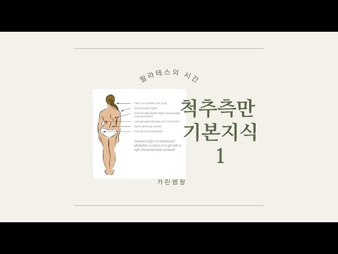 척추측만 기본상식 1편 - 1분 요약!!!