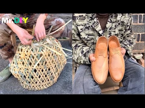 10 Bamboo And Wood Craft Creative Ideas -  Amazing Crafts By Chinese Creative Farmer