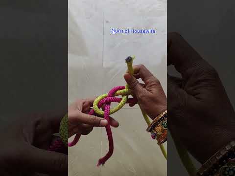 How To Tie Joining Method knot 🪢...#usefulknot #camping #knotting