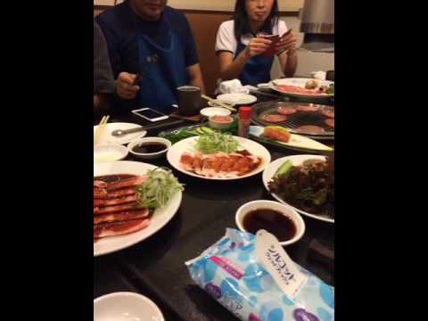 タイ旅行 焼肉 高級料理 2016