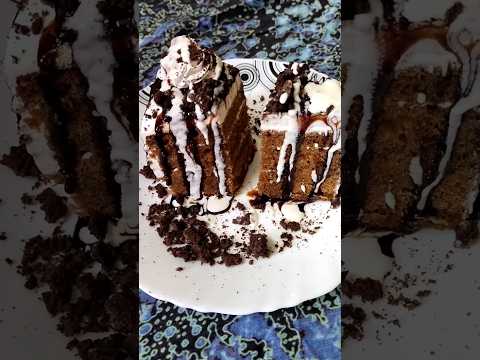 Chocolate Pastry with Oreo #choclate #oreocake #cake #youtubeshorts #trending