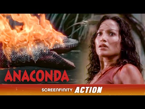 ANACONDA'S FINAL BATTLE! - Animal VS Human | Anaconda (1997) | Screenfinity Action