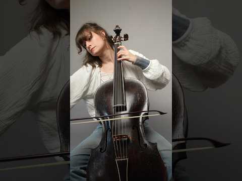 Bach's 60 second Gavotte (for the 5 string baroque piccolo cello)