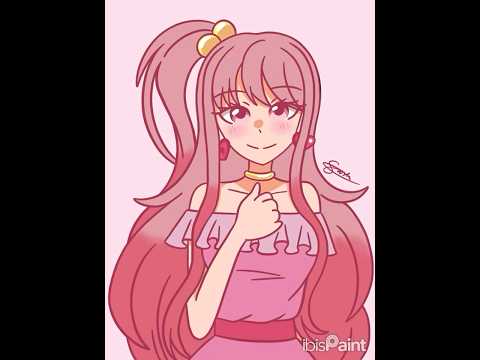 OC Timelapse #ocart #art #digitalart #lofi #cute