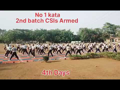 Martial Arts (Un-Armed Combat UAC) at Odisha Police Training Academy, BPSPA • Sub Inspector Atrahi •