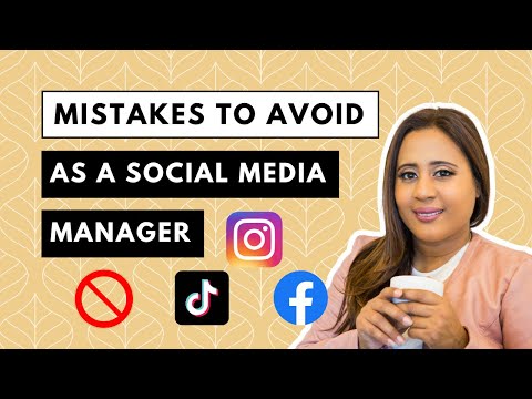 Mistakes to Avoid as a Freelance Social Media Manager or Digital Marketer