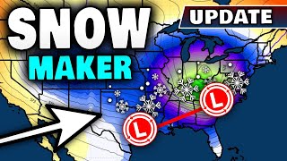 Heavier SNOW More Likely with This New Storm - FULL Update, Timing, Totals, Track Data | ONW