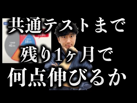 【残り35日】受験生はあと1ヶ月で何点伸びるのか？最後に伸びる人の特徴【共通テスト模試や演習で伸び悩んでいる人へ】