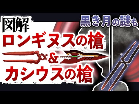 【ロンギヌスとカシウスの槍】2本の槍と黒き月の謎を解説考察【シンエヴァンゲリオン】