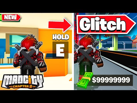 *SECRET* MAD CITY CHAPTER 2 MONEY GLITCH | ROBLOX MAD CITY CHAPTER 2 GLITCHES!