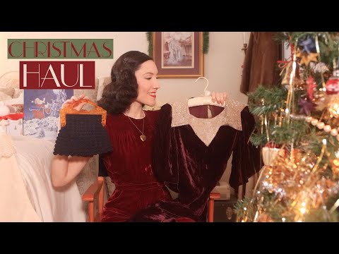 Vintage What I Got For Christmas 2023 | 1930s & 1940s | Carolina Pinglo