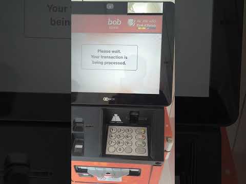 200 Rupees withdraw from bank of baroda ATM machine ...