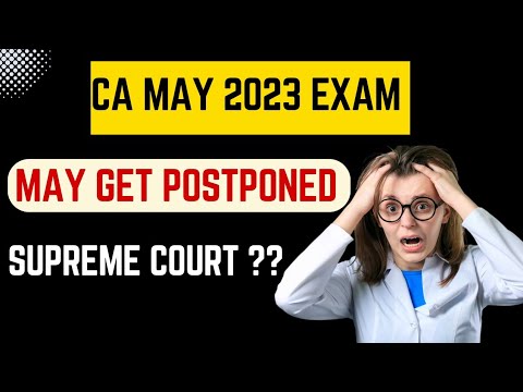 |CA MAY 2023 Exam May Get Postponed| Nagar Nikay Election Date Declared By Supreme Court In UP|