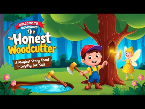 Welcome to Wow Babies| The Honest Woodcutter| A Magical Story About Integrity for Kids|#moralstory