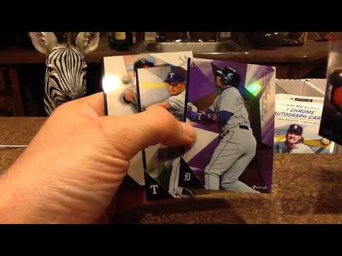 2015 Topps Finest Baseball break