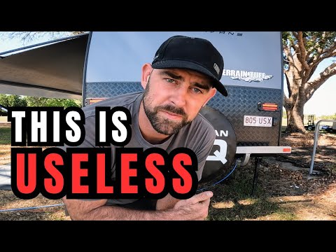 THROW IT IN THE BIN.. Darwin Budget Camping | CARAVAN UPGRADES