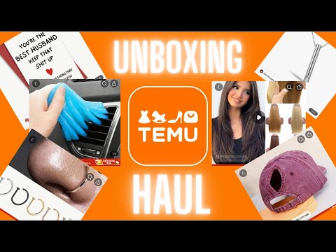 Temu Haul April 2024 - Halo Extensions High Ponytail Hat Anxiety Necklace Fake Nose Ring Car Stuff