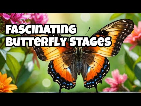 The Fascinating Lifecycle of a Butterfly #butterflies #butterfly #butterflylifecycle #butterflys