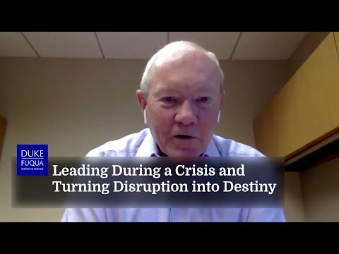 GEN(R) Martin E. Dempsey: Leading in a Crisis and Turning Disruption into Destiny