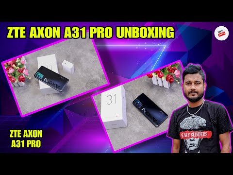 ZTE AXON A31 PRO UNBOXING | New Mid Budget Smartphone ZTE @TechFactsTM