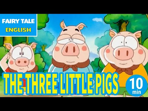 THE THREE LITTLE PIGS - ３びきのこぶた | English | Folktales & Fairy Tales & Bedtime Stories