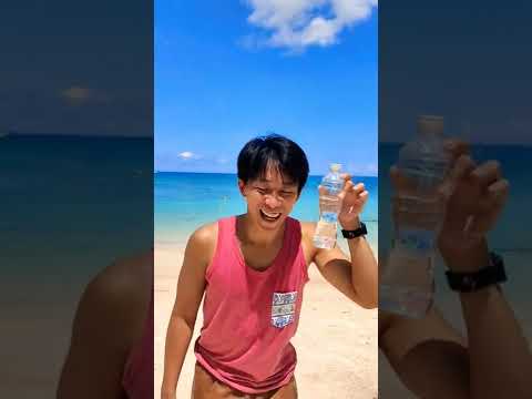 [検証]水入れるだけで砂を持てる動画本当か試したin タオ島#タオ島 #海 #検証